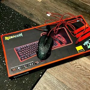 Gaming keyboard and mouse